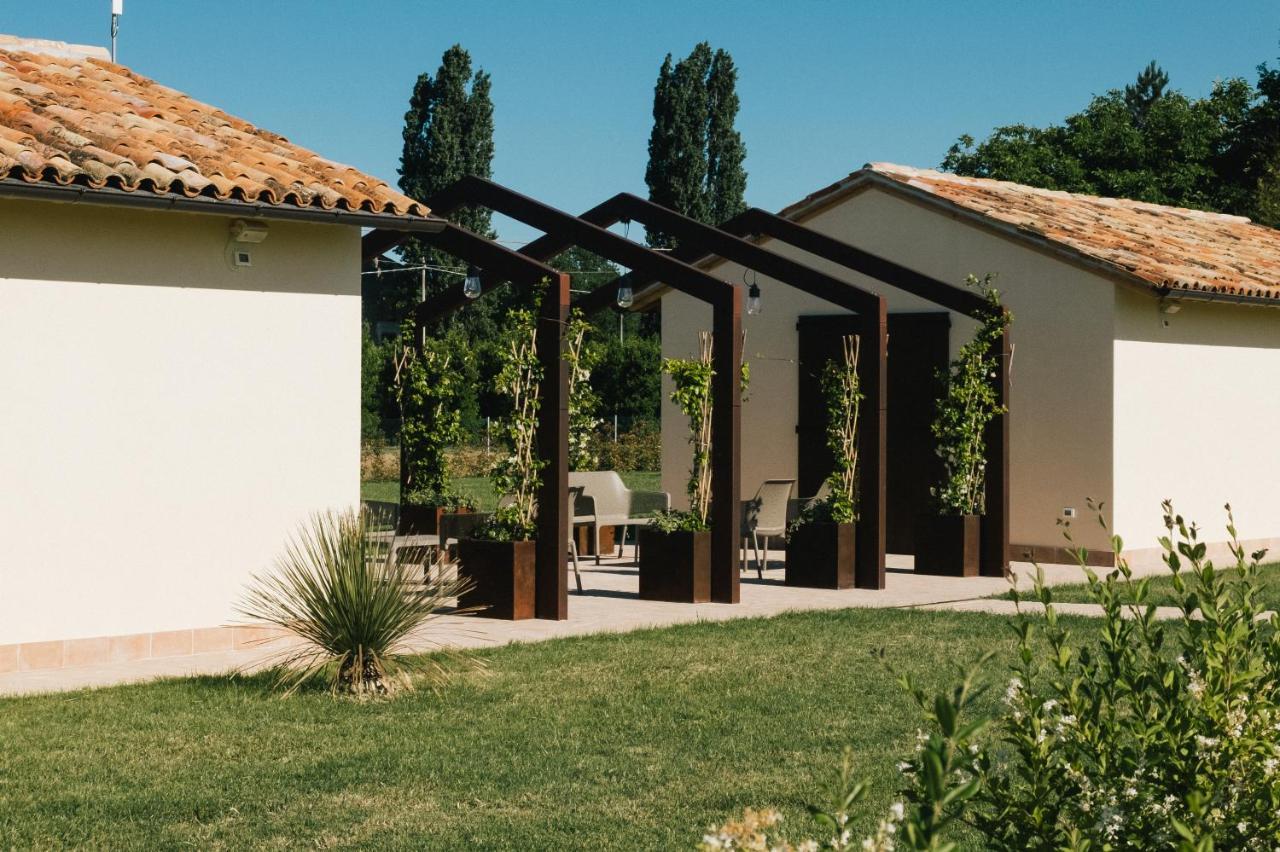 Agriturismo Palazzo Baldini Villa Bagnacavallo Exteriör bild